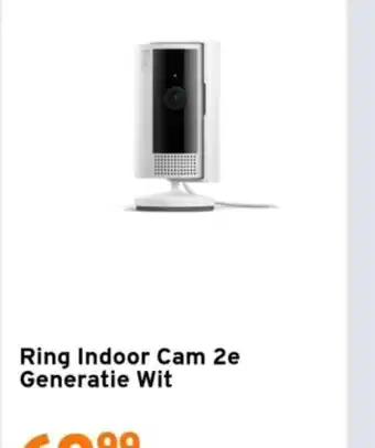 GAMMA Ring Indoor cam 2e generatie wit aanbieding