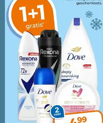 Trekpleister Dove en Rexona aanbieding