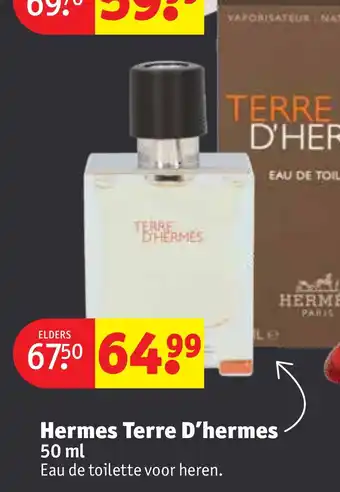Kruidvat Hermes Terre D'hermes 50 ml aanbieding
