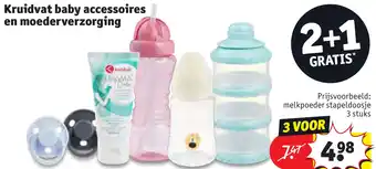 Kruidvat baby accessoires en moederverzorging aanbieding