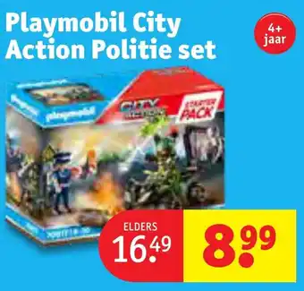 Kruidvat Playmobil City Action Politie set aanbieding