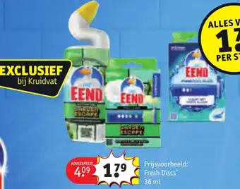 Kruidvat EEND Fresh Discs 36 ml aanbieding