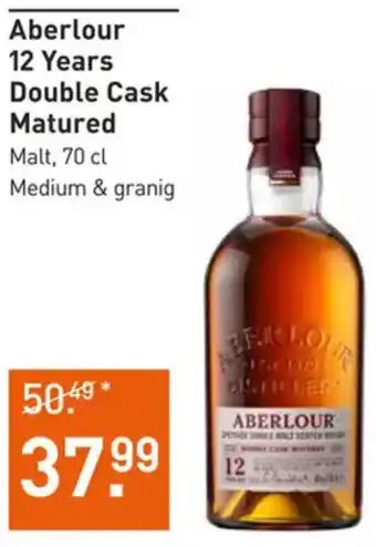 Gall & Gall Aberlour 12 Years Double Cask Matured 70 cl aanbieding