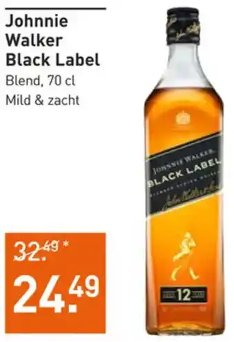 Gall & Gall Johnnie Walker Black Label Blend, 70 cl aanbieding