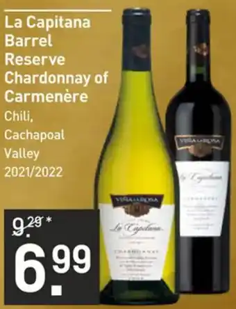 Gall & Gall La Capitana Barrel Reserve Chardonnay of Carmenère aanbieding