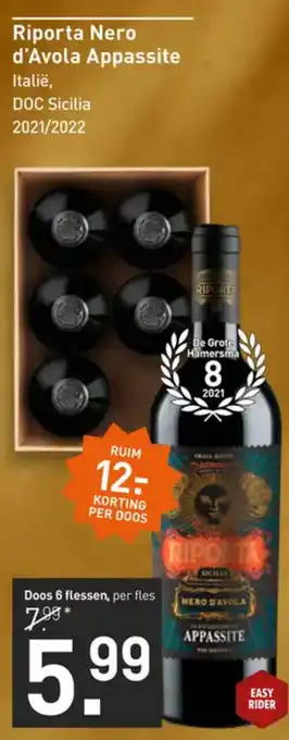 Gall & Gall Riporta Nero d'Avola Appassite per fles aanbieding