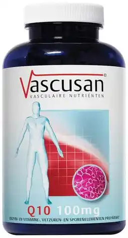 De Online Drogist Vascusan Q10 100mg Softgels 60SG aanbieding