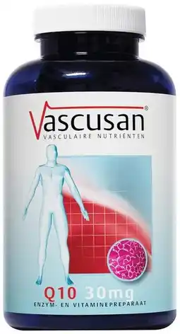 De Online Drogist Vascusan Q10 30mg Softgels 150SG aanbieding