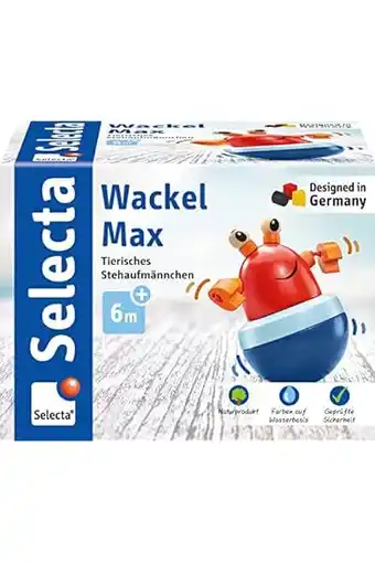 Amazon Selecta 61066 Wackel Max, wiebelfiguur, meerkleurig aanbieding