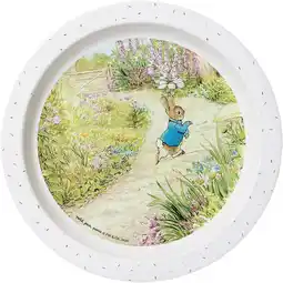 Amazon Petit Jour Paris - Babybord Ø 21 cm Peter Rabbit - Geniet van uw allereerste maaltijd!, Veelkleurig aanbieding
