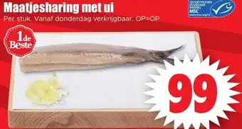 Dirk Maatjesharing met ui per stuk aanbieding