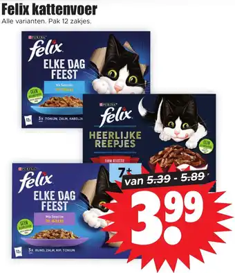 Dirk Felix kattenvoer aanbieding