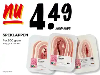 Jumbo Speklappen 500 gram aanbieding