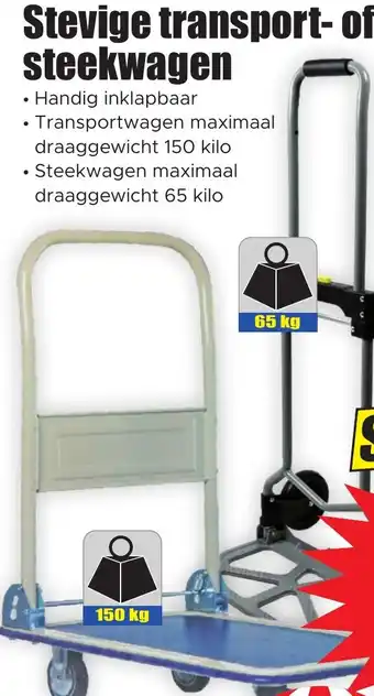 Dirk Stevige transport of steekwagen aanbieding