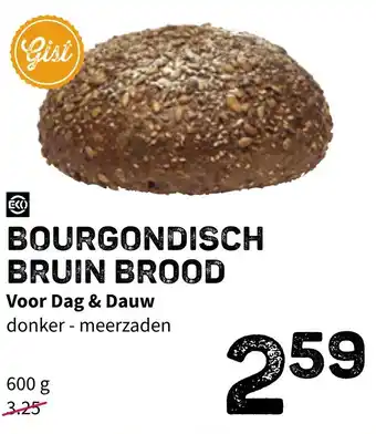 Ekoplaza Bourgondisch bruin brood 600g aanbieding