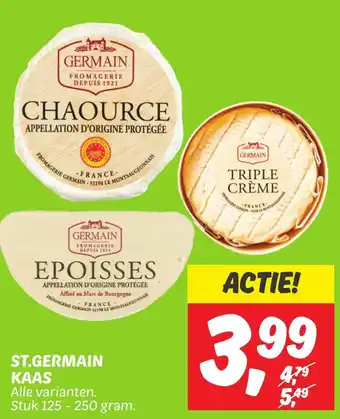 Dekamarkt ST.GERMAIN KAAS 125-250g aanbieding