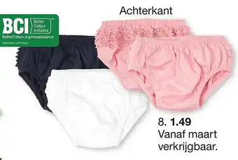 Zeeman Achterkant aanbieding