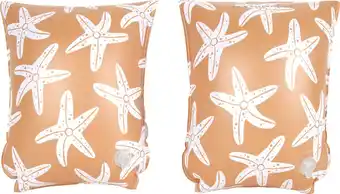 Bol.com Swim Essentials Zwembandjes Beige Zeesterren - Zwemvleugels - 0-2 jaar - 0-15 kg aanbieding