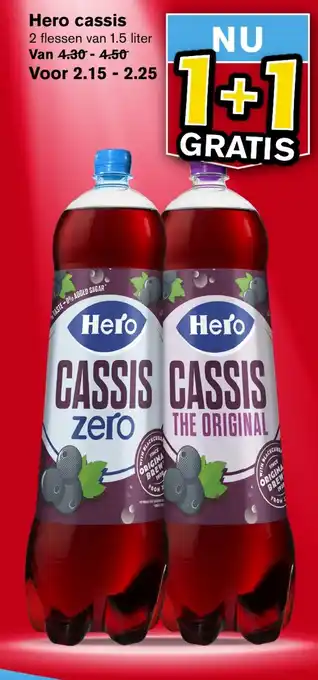 Hoogvliet Hero cassis aanbieding