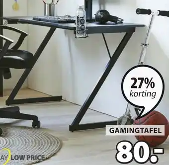 Jysk Gamingtafel aanbieding