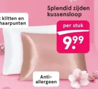 Etos Splendid zijden kussensloop aanbieding