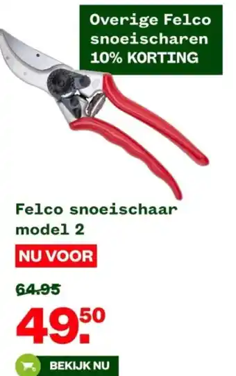 Welkoop Felco snoeischaar model 2 aanbieding