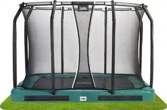 Wehkamp Salta Premium Ground Combo trampoline 305x214 cm aanbieding