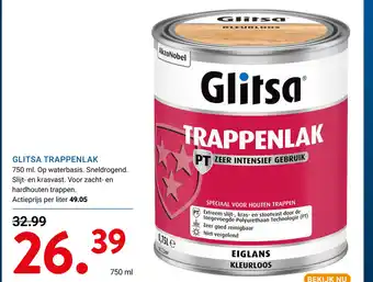 Kluswijs GLITSA TRAPPENLAK 750 ml aanbieding