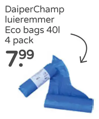 Prenatal Daiper champ luieremmer eco bags 40l aanbieding