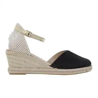 Spartoo Espadrilles Amelie Alpargatas de piel negras by aanbieding