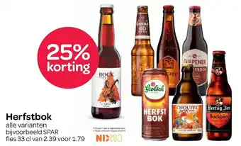 Spar Herfstbok aanbieding