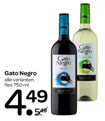 Spar Gato Negro 750ml aanbieding