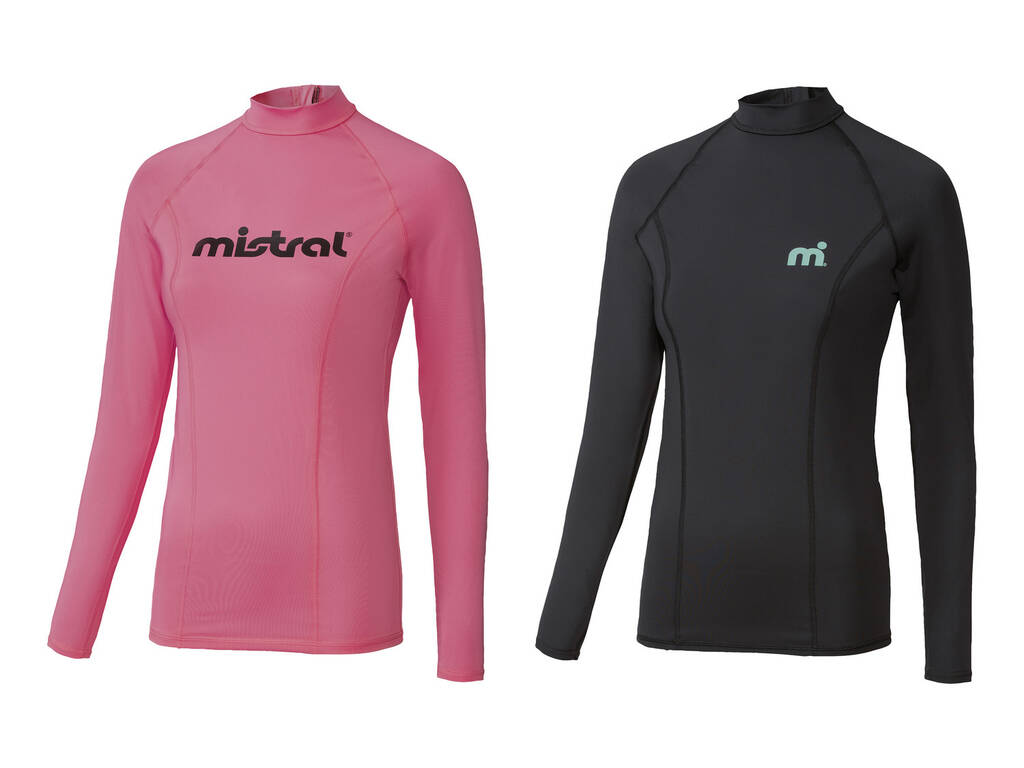 WOWENY Uv-shirt voor dames, zwemshirt met 3/4 mouw, Rashguard met 1/4 rits, UPF 50 , uv-bescherming, sneldrogend, zwemshirt voor watersport, surfen en strand, Kleurverloop roze, XXL