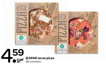 Spar Verse pizza aanbieding