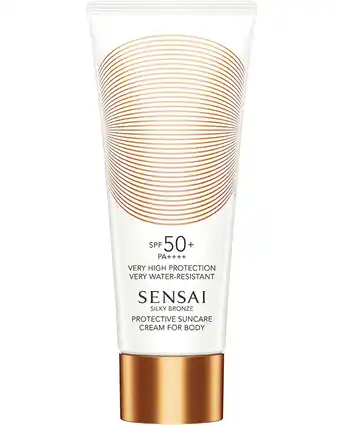 ICI Paris XL Sensai Cellular Protective Cream For Body Spf 50 Sensai - Silky Bronze Zonnebrandcrème aanbieding