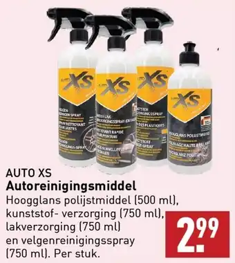 ALDI AUTO XS Autoreinigingsmiddel 750ml aanbieding