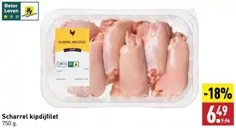 ALDI Scharrel kipdijfilet 750g aanbieding