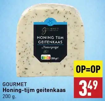 ALDI GOURMET Honing-tijm geitenkaas 200 g. aanbieding