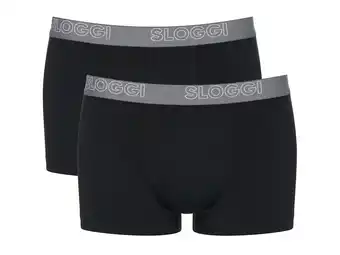 Lidl Sloggi 2 heren boxers of -slips aanbieding