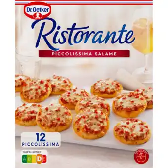 Jumbo Dr. Oetker Ristorante Pizza Piccolissima Salame 12 Stuks aanbieding