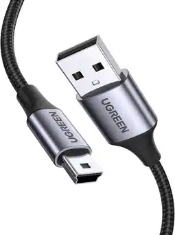 Amazon UGREEN Mini USB Kabel USB 2.0 A naar Mini B Kabel voor Gegevensoverdracht en Opladen. (3M) aanbieding