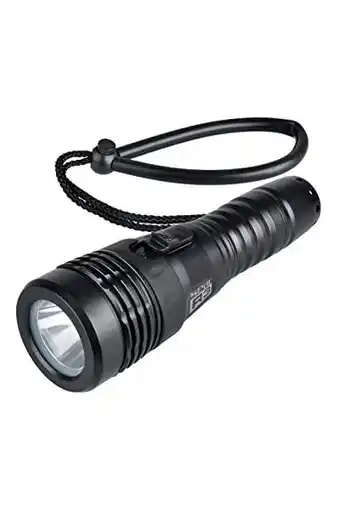 Amazon Seac Sub R3 SCUBA Duiklamp, Enkele LED, 400 Lumen, Micro-USB, Oplaadbaar, Aluminium aanbieding