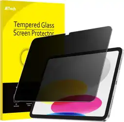 Amazon JETech Privacy Screen Protector voor iPad 10 (10,9 Inch, 2022 Model, 10e Generatie), Anti-Spy Gehard Glas Film Schermbescherm aanbieding