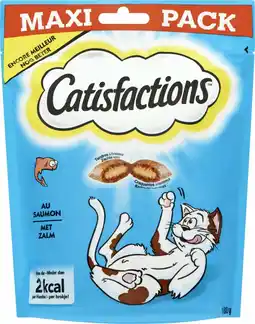 Intratuin Catisfactions kattensnack zalm 180 g aanbieding