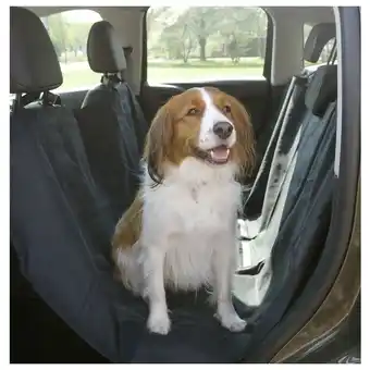 Pets Place Adori Autobeschermingsdeken Met Rits - Hondenautoaccessoire - 145x150 cm Zwart aanbieding