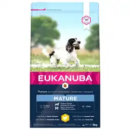 Pets Place Eukanuba Thriving Mature Medium Breed Kip - Hondenvoer aanbieding