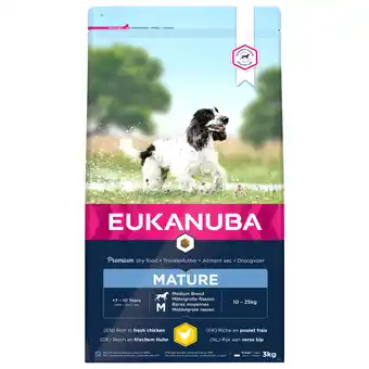 Pets Place Eukanuba Thriving Mature Medium Breed Kip - Hondenvoer aanbieding