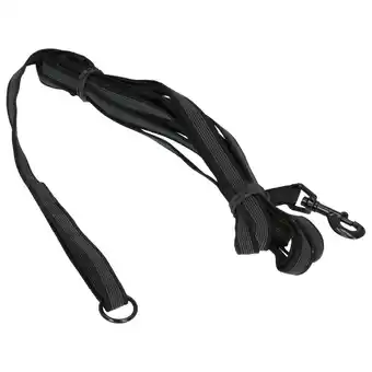 Pets Place Adori Nylon Anti-Sliplijn Met Handvat - Hondenriem - 5mx2.0 cm Zwart L aanbieding