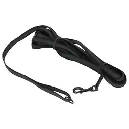 Pets Place Adori Nylon Anti-Sliplijn Met Handvat - Hondenriem - 10mx2.0 cm Zwart L aanbieding