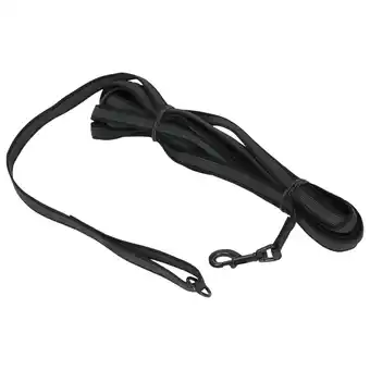 Pets Place Adori Nylon Anti-Sliplijn Met Handvat - Hondenriem - 10mx2.0 cm Zwart L aanbieding